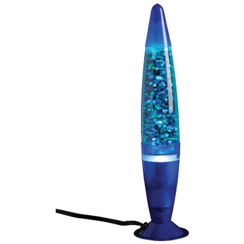 Blue Glitter Lamp - Decorative LED Night Light for Bedroom, Kids Room, Party & Home Decor | Creates a Magical Ambiance for Relaxation & Fun