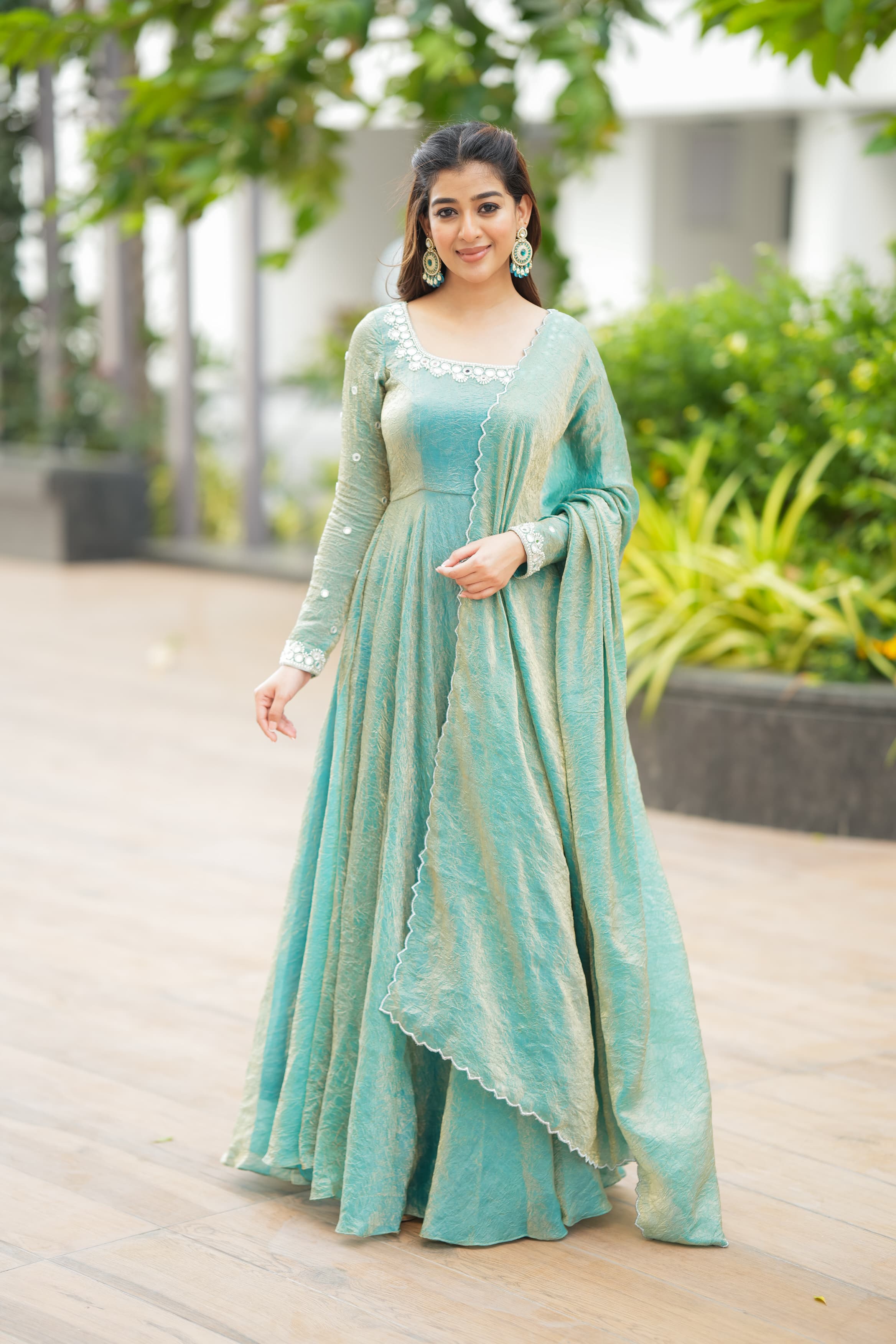 DD699 Shabana Premium Designer Anarkali Suit - Elegant Pakistani/Indian Party Wear for Women - Perfect for Weddings, Festivals & Special Occasions