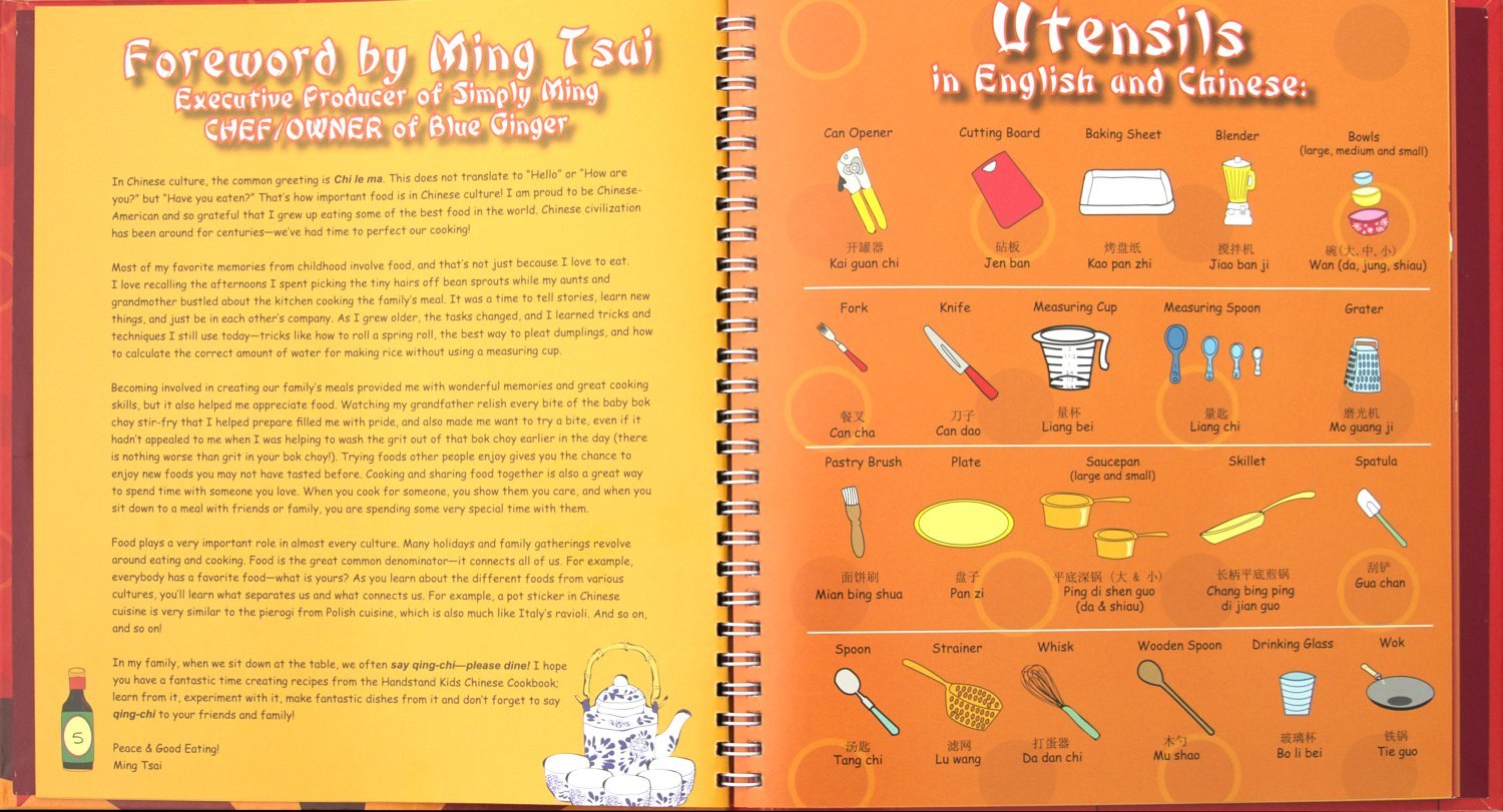 Handstand Kids Chinese Cooking Kit for Kids - Authentic Asian Recipes, Fun & Educational Cooking Set for Children - Perfect for Family Bonding & Cultural Learning Activities
