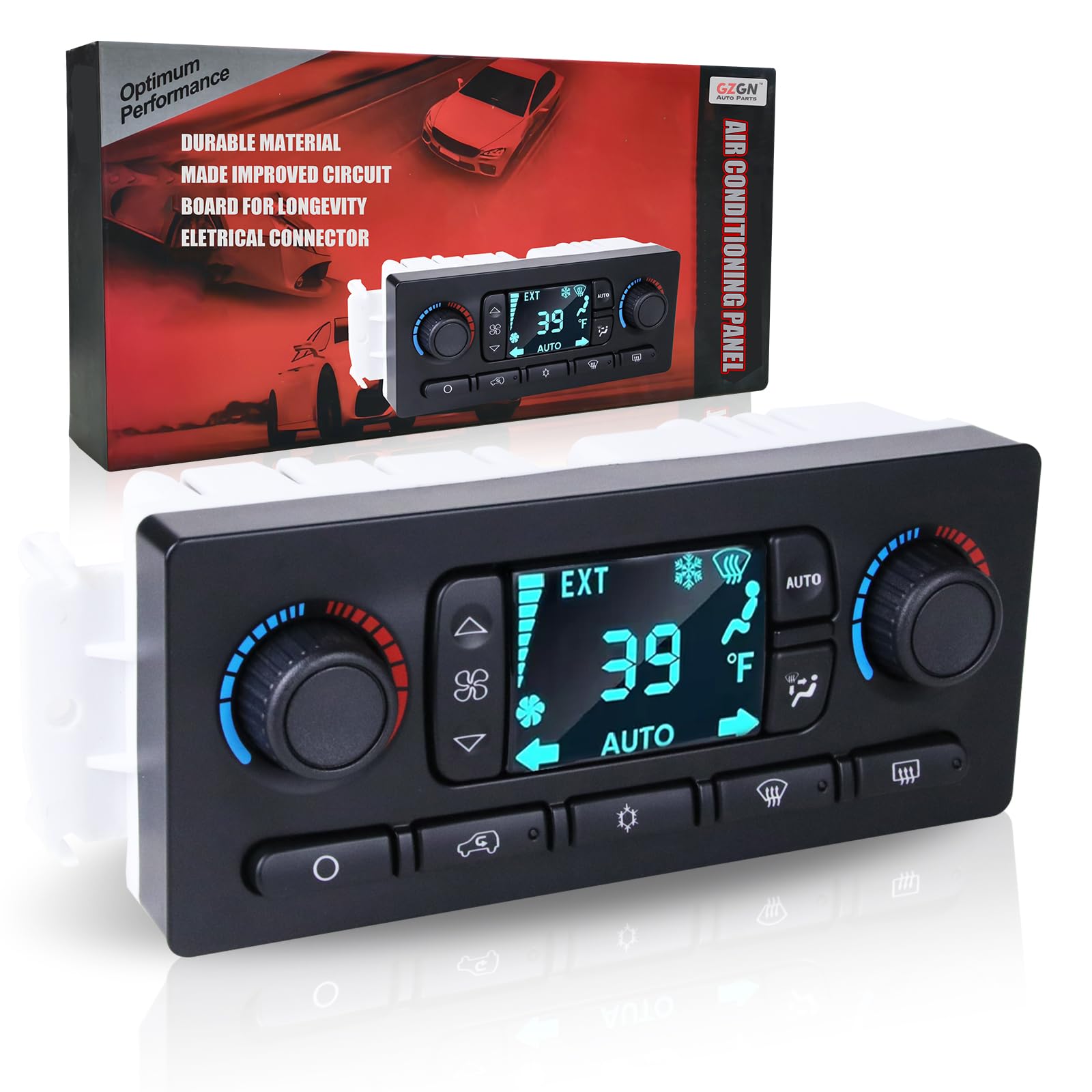 599-211 A/C Heater Climate Control Module Panel Switch - Compatible with 05-06 Chevy Silverado, Suburban, GMC Sierra, Yukon, Envoy, Cadillac Escalade, Rainier, Hummer Bravada (Replaces OEM 10367041) - Perfect for HVAC System Repairs & Upgrades