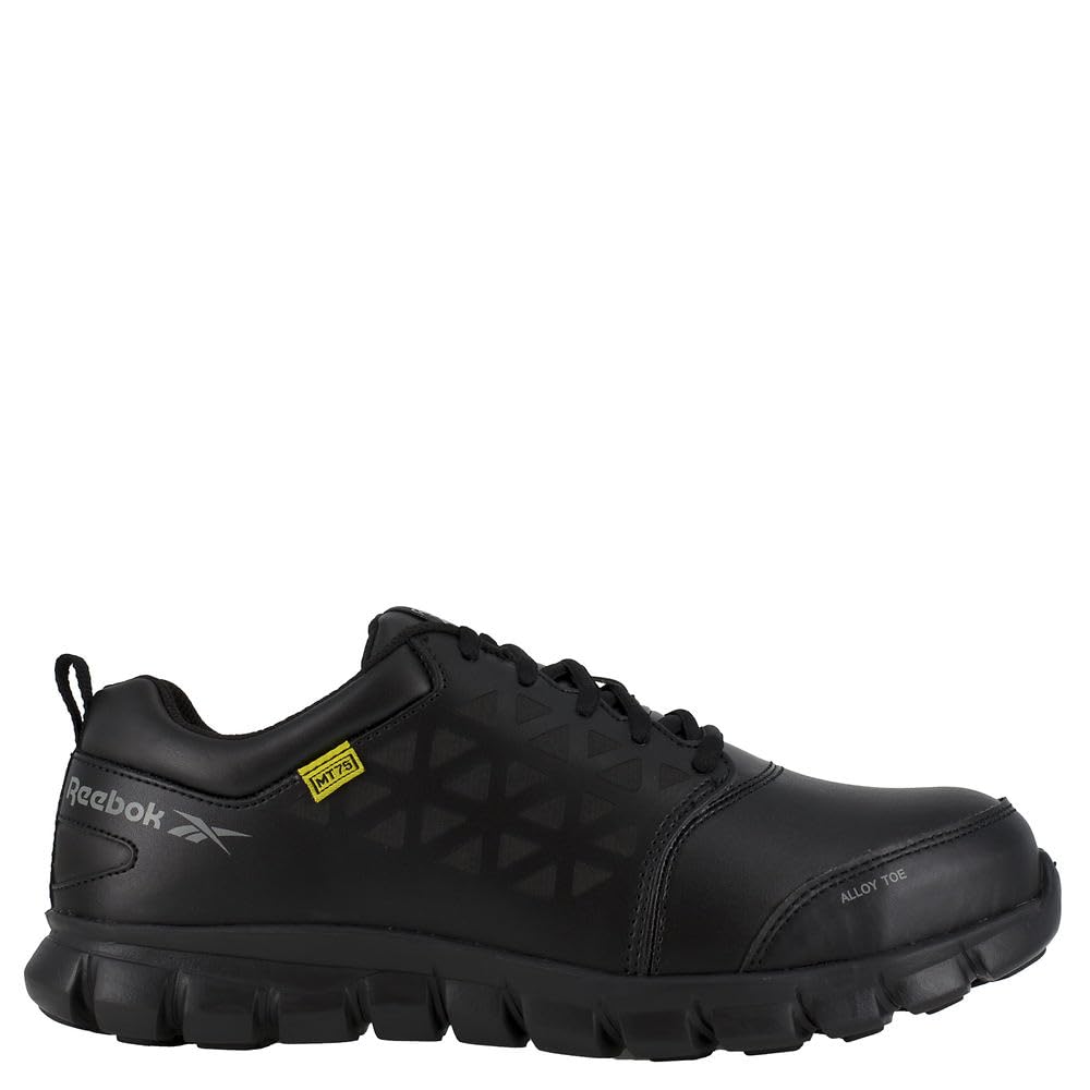 Reebok Men's Sublite Cushion Safety Toe Work Shoes - Lightweight Athletic Industrial & Construction Shoes with Cushguard & Internal Met Guard - Perfect for Warehouse, Factory, and Heavy Duty Jobs