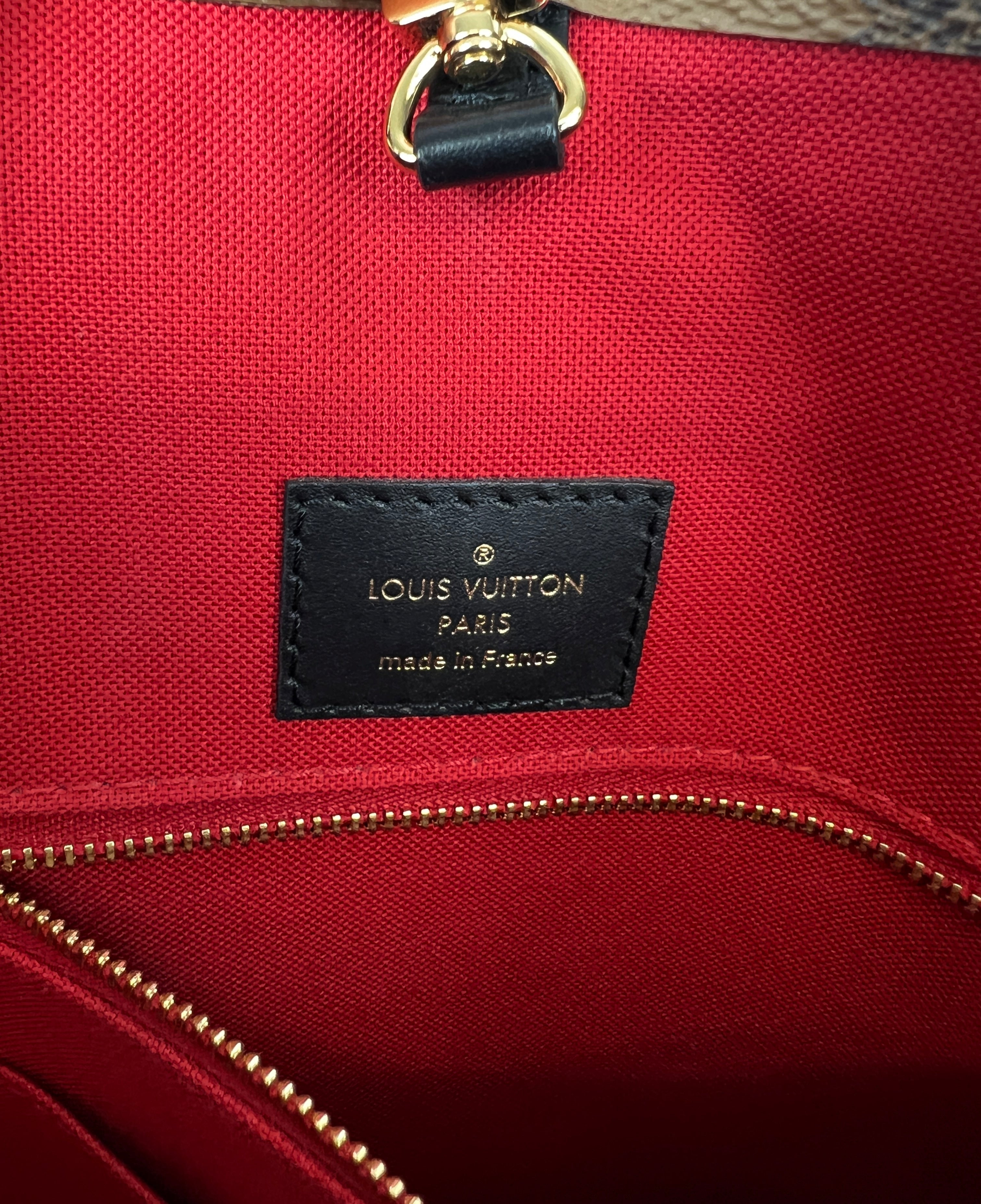 Louis Vuitton OnTheGo MM Monogram Tote Bag - Luxury Designer Handbag for Women | Perfect for Work, Travel & Everyday Use