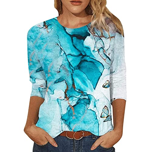 Vintage White Women's Fashion Print Long Sleeve Round Neck T-Shirt - Casual Plus Size Blouse for Everyday Wear, Office, and Date Nights