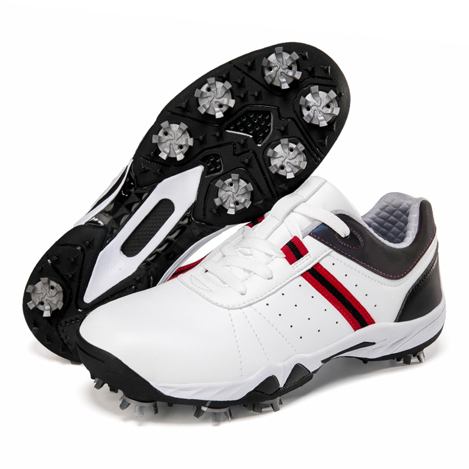 Women's Waterproof Golf Shoes with Spikes - Breathable for Outdoor Sports