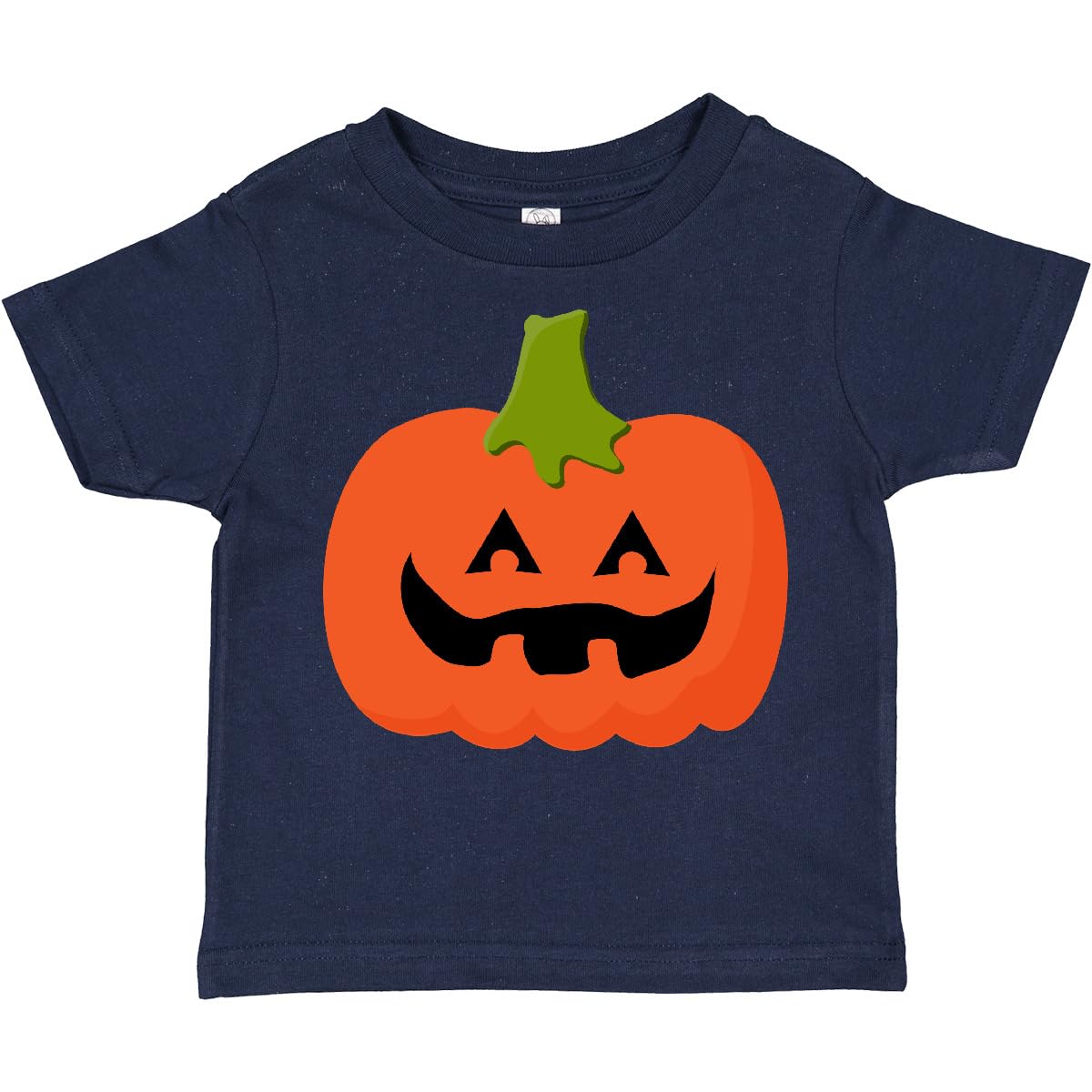 Inktastic Jack O'Lantern Pumpkin Toddler T-Shirt - Halloween Costume & Cute Fall Outfit for Boys & Girls