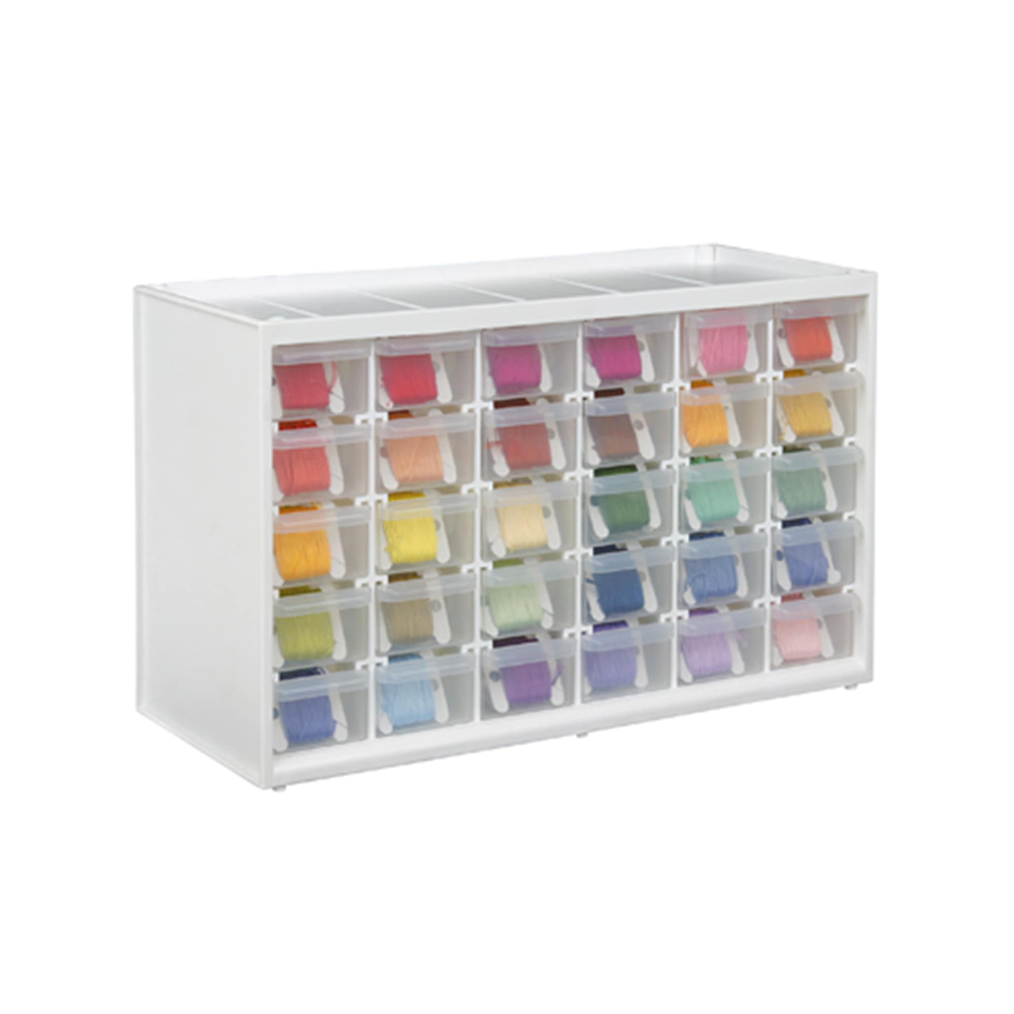 30-Drawer Creative Storage Cabinet Organizer - Perfect for Craft Rooms, Offices & Home Organization - Durable Plastic Drawers for Supplies, Tools & Accessories