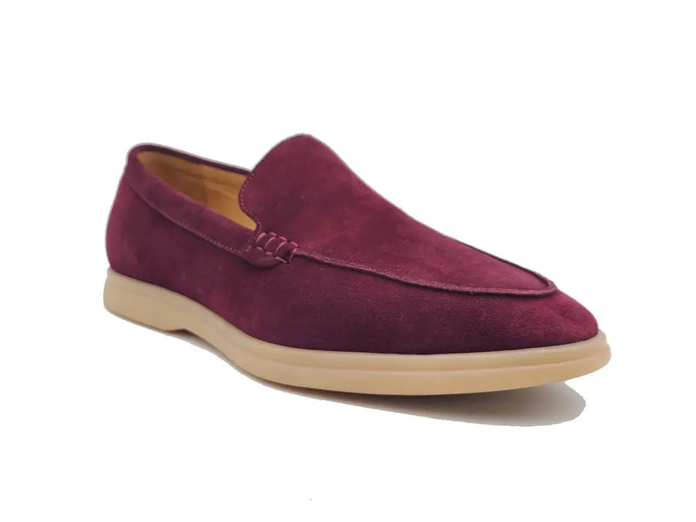 Supple Suede Loafers for Men & Women - Comfortable Slip-On Shoes for Casual Wear, Office & Travel