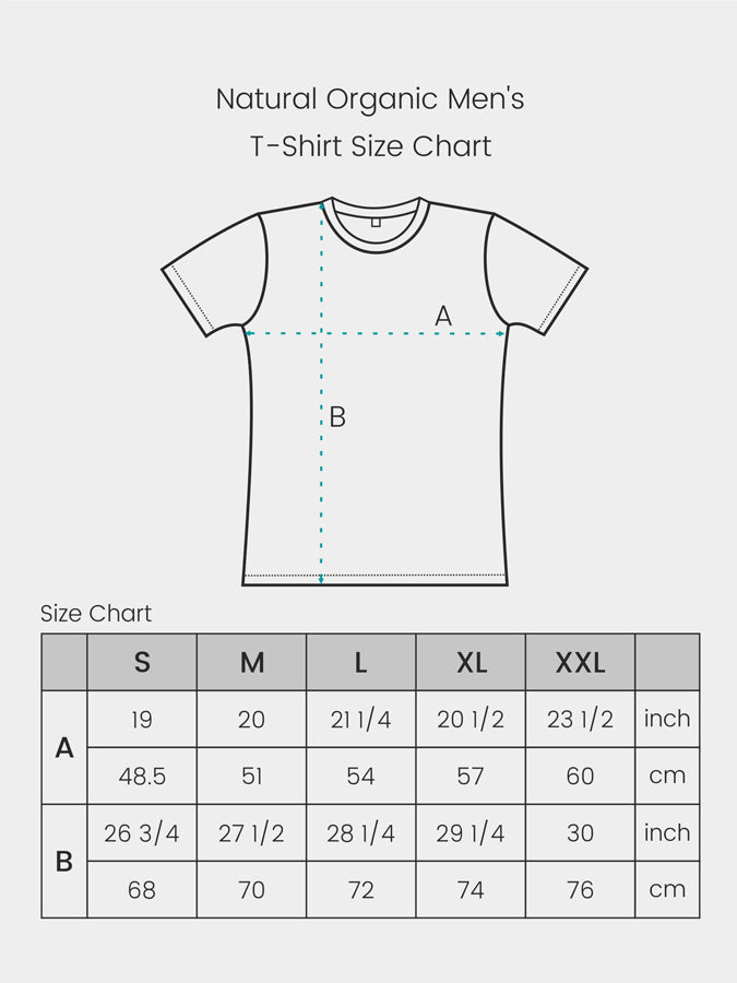 Organic Bamboo T-Shirt for Men - Eco-Friendly Yoga & Casual Wear - Perfect for Yoga Studios, Gyms, and Everyday Comfort