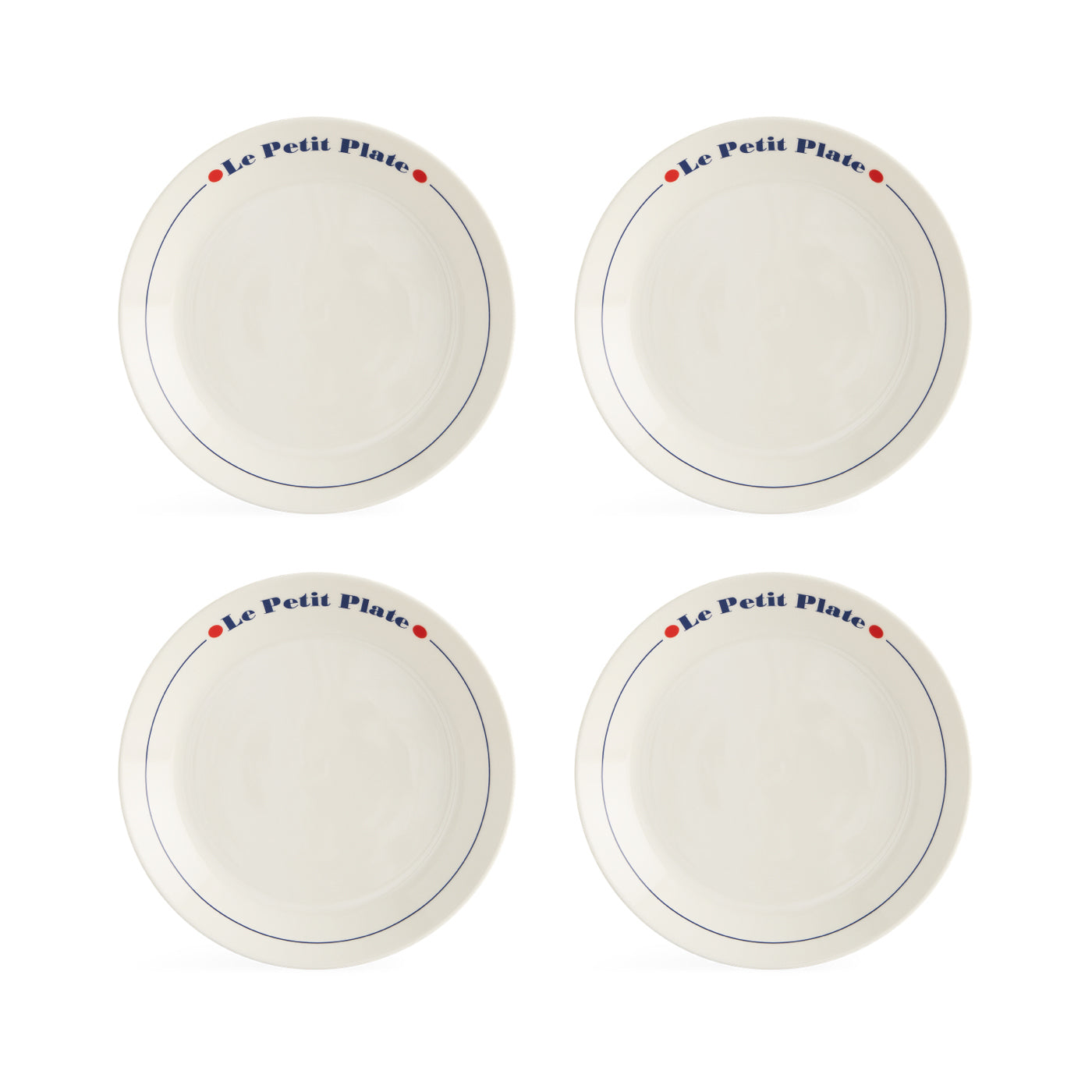 Elegant Petit Dinnerware Plates Set - 6-Piece Small Appetizer Plates for Fine Dining, Tapas, Desserts & Party Serving - Premium Porcelain Plates for Home, Restaurant & Special Occasions