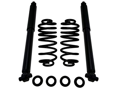 Rear Air Spring to Coil Spring Conversion Kit for 2005-2009 Saab 9-7x - Heavy Duty Suspension Upgrade - Perfect for Off-Roading & Towing