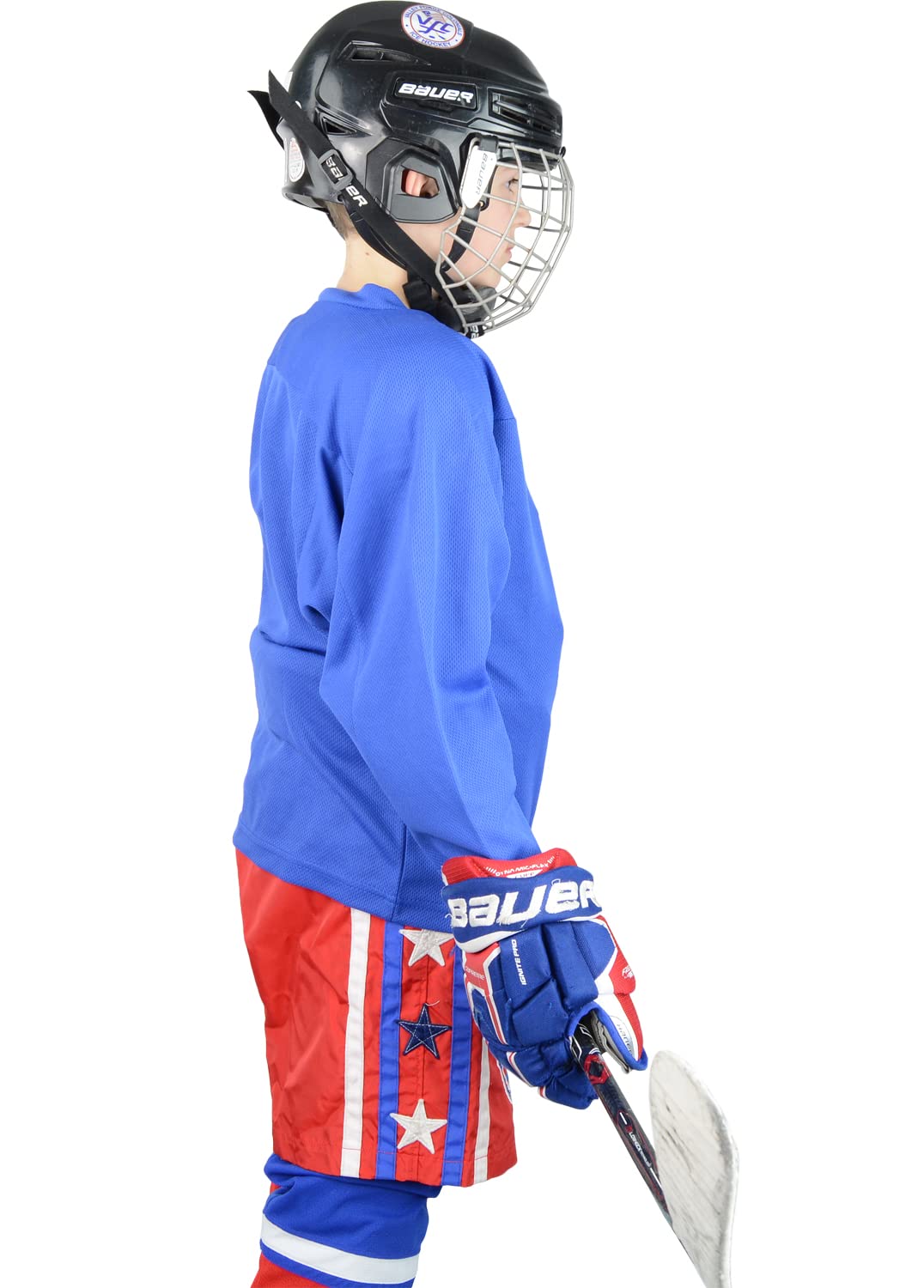 Youth Hockey Practice Jersey - Breathable & Lightweight for Training - Perfect for Kids & Teens Sports Drills & Games