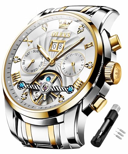 Two Tone Strap & White Face