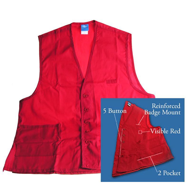 Auction Vests No Print - 12 Pack/Box - High Visibility Safety Vests for Bidding Events, Construction & Outdoor Work