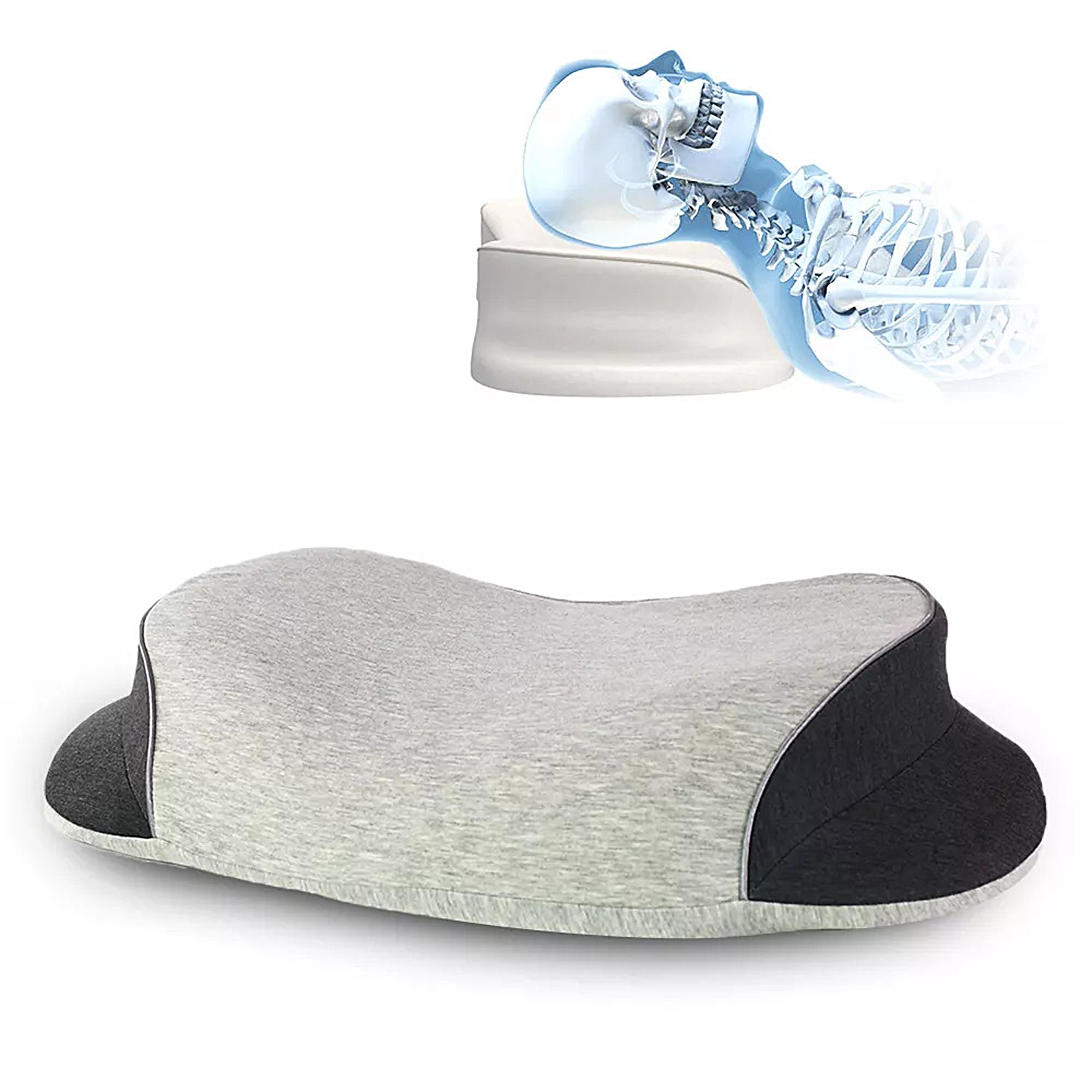 Orthopedic Pain Relief Pillow - Neck & Back Support for Sleeping, Travel & Office Use - Ergonomic Design for Comfort & Posture Alignment