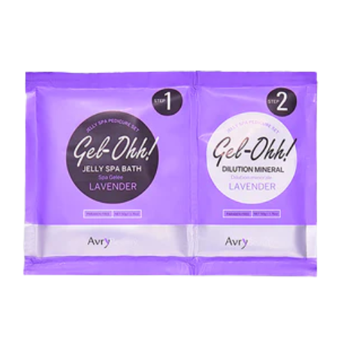 Avry Gel Ohh Jelly Spa Bath - Lavender Scented Relaxing Bath Soak for Stress Relief & Skin Hydration | Perfect for Self-Care, Spa Nights & Gift Giving