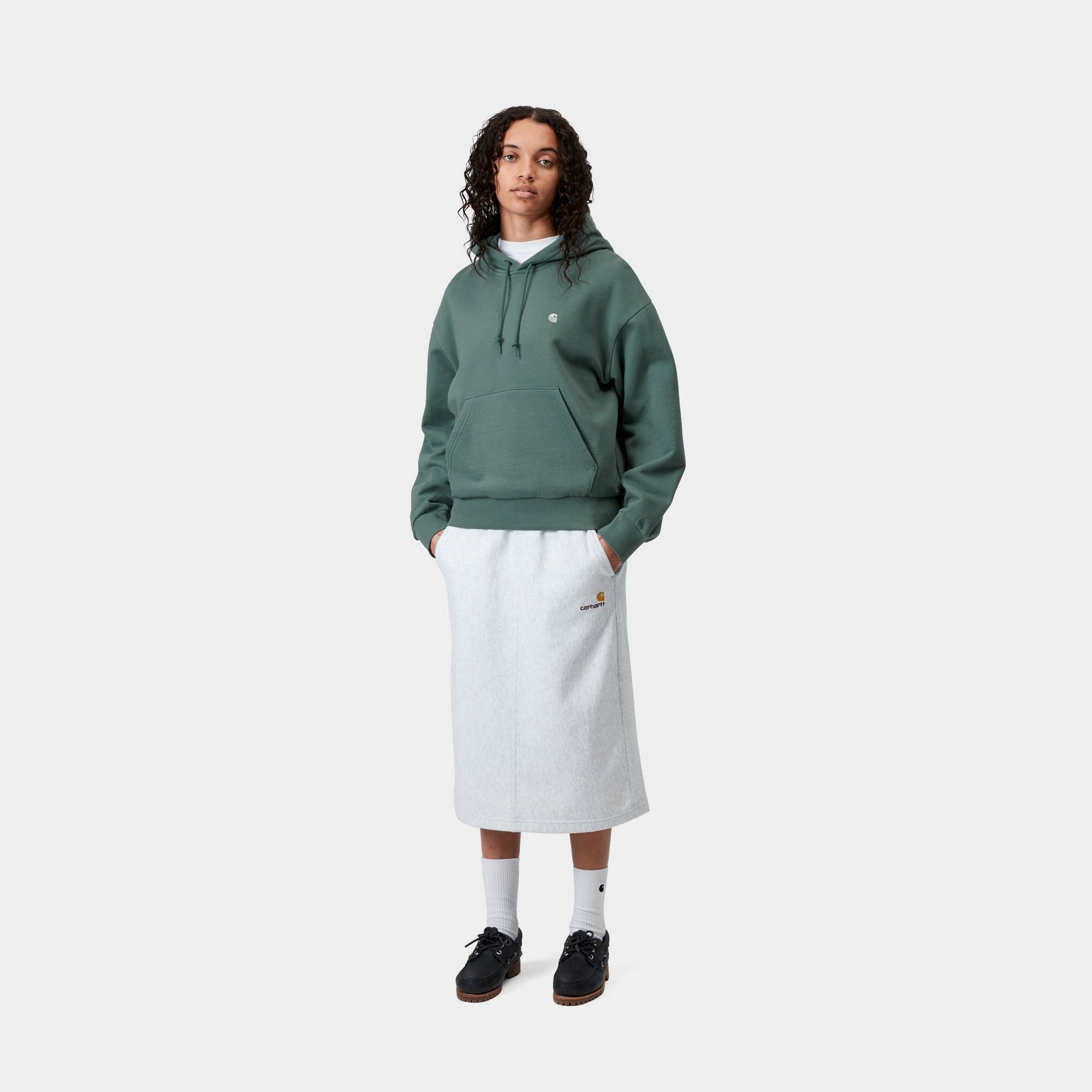 Hooded Casey Sweatshirt for Women | Silver Pine Pullover Fleece Hoodie - Cozy Winter Wear for Casual Outfits & Outdoor Activities