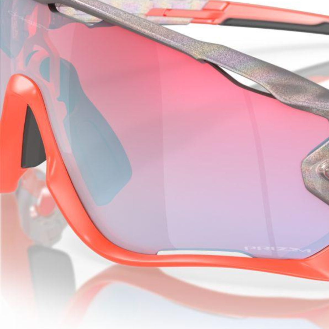 Oakley Jawbreaker Sunglasses Space Dust/Prizm Snow Sapphire Lens - 0OO9290 929073 - Cycling, Running & Outdoor Sports Eyewear