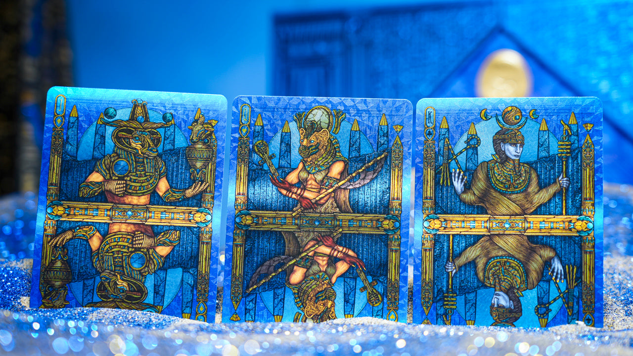 Ankh Artist Boxset Playing Cards - Premium Collectible Deck for Magic Tricks, Poker & Card Games | Perfect for Gifts, Game Nights & Cardistry