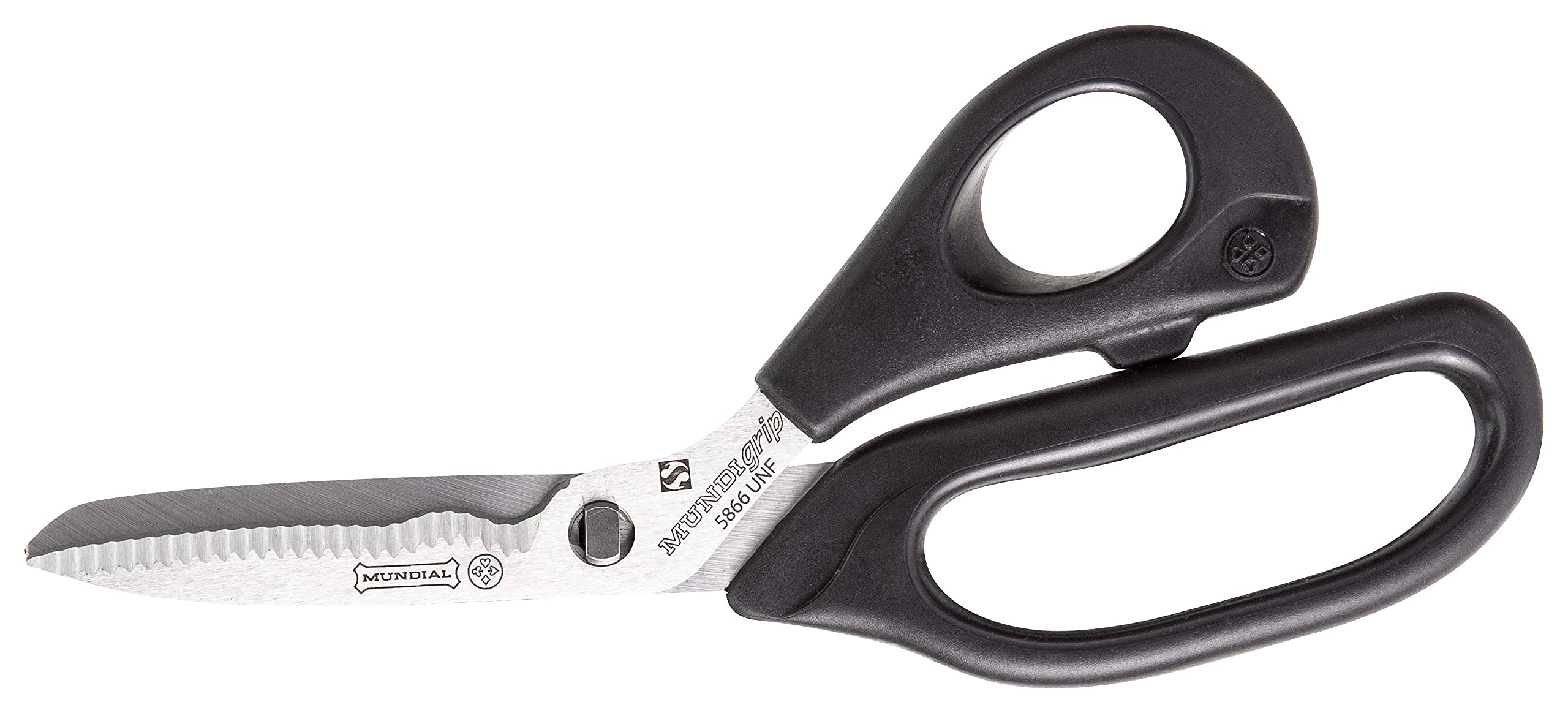 Best Take-A-Part Kitchen Scissors - Mundial 5866 Black - Heavy Duty Multi-Purpose Shears for Cooking, Cutting Herbs, Poultry & More