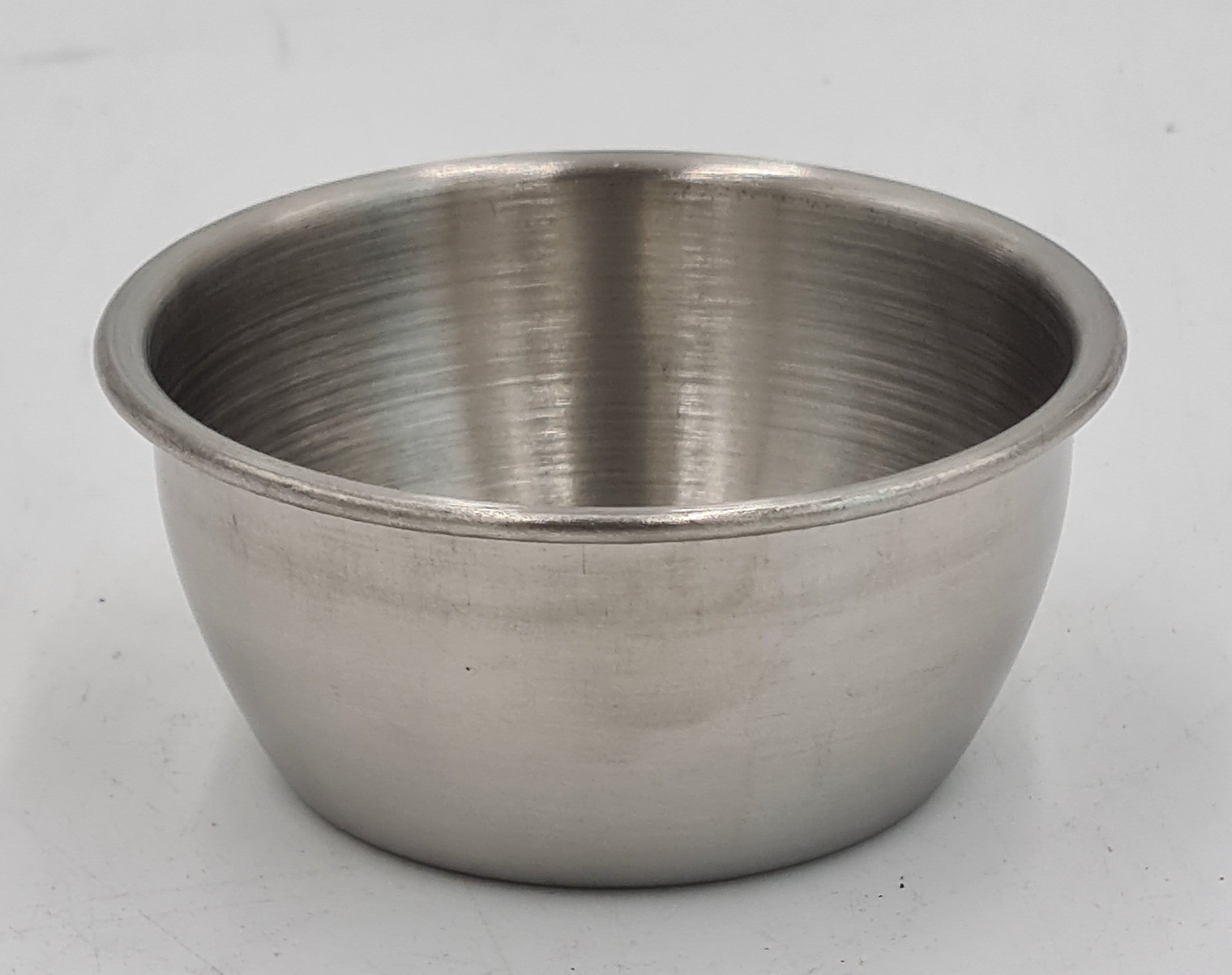2.25x1.25 Inch Mini Stainless Steel Bowl - Perfect for Portion Control, Pet Feeding & Camping Cookware