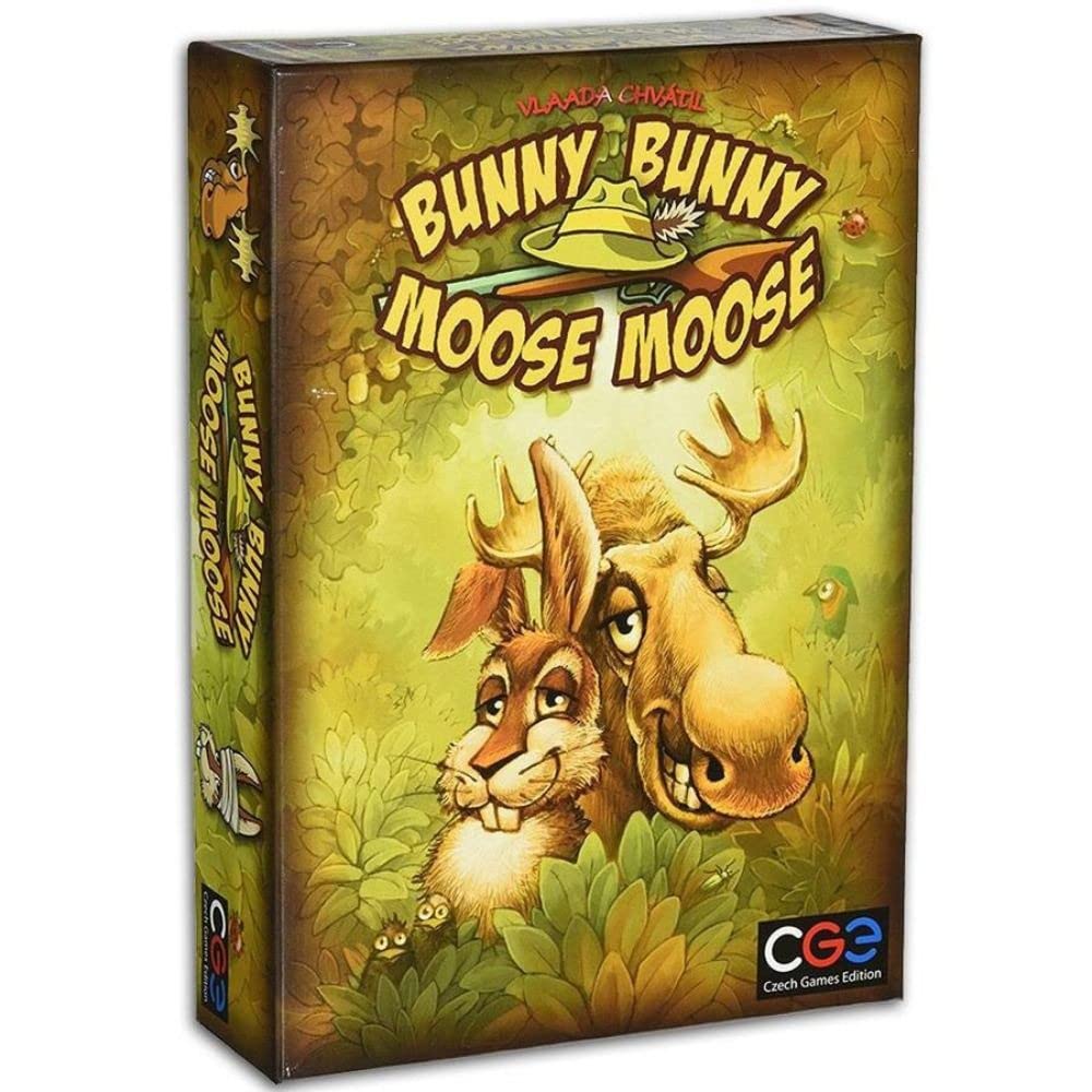 CGE Czech Games Edition Bunny Moose Board Game - Fun Family Strategy Game for Kids & Adults - Perfect for Game Nights & Birthday Parties