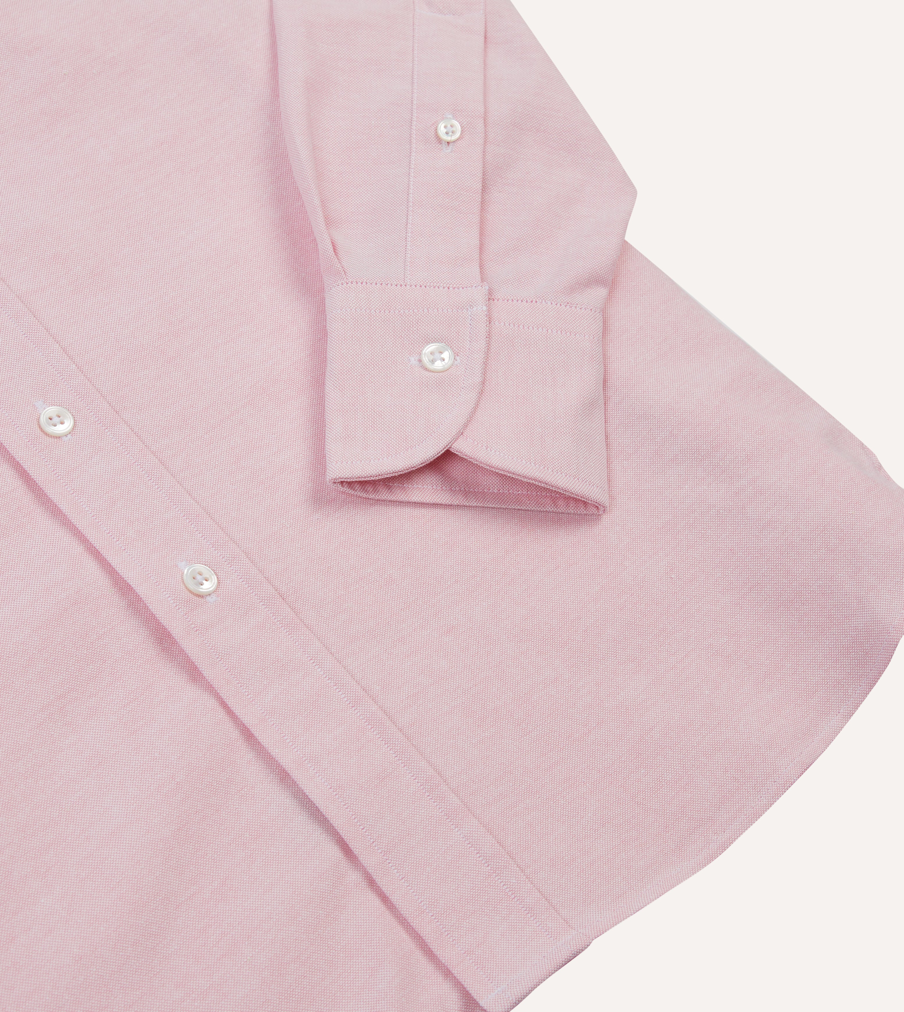 Bright Pink Cotton Oxford Button Down Shirt for Women - Classic Casual & Office Wear - Perfect for Work, Dates & Everyday Outfits