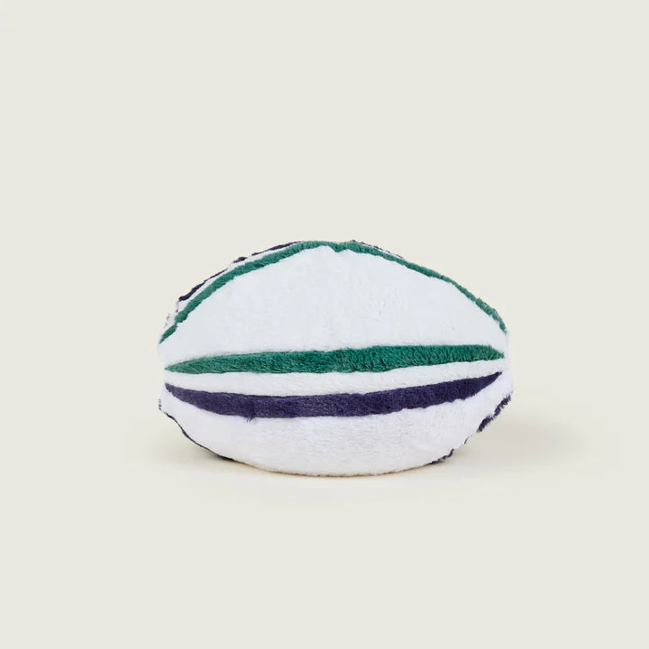 Warmies Rugby Ball - Microwaveable Plush Heating Pad for Pain Relief, Stress & Anxiety - Perfect for Sports Injuries, Muscle Soreness & Relaxation at Home or Office