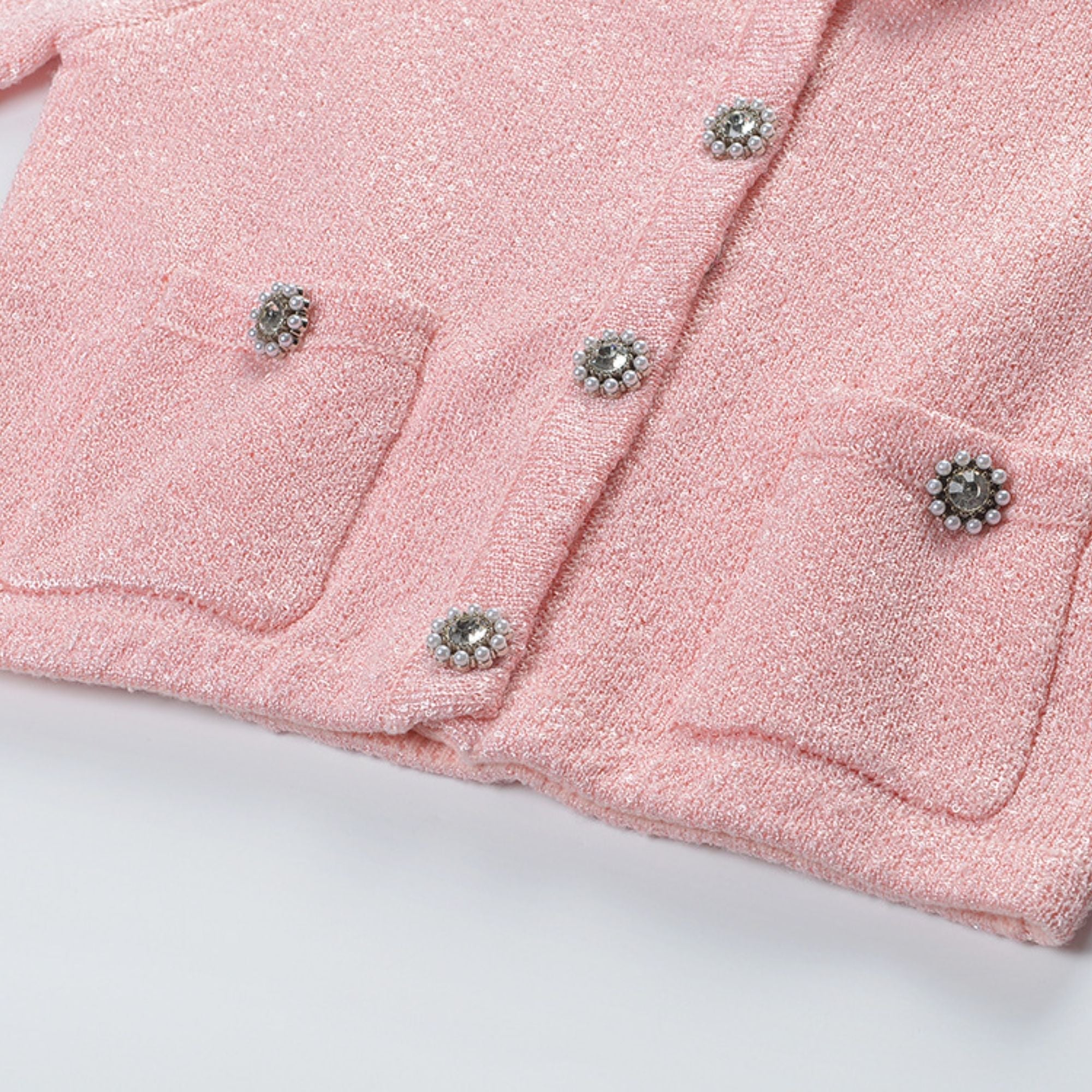 Stylish Armelle Pink Jacket & Skirt Matching Set for Women | Trendy Outfit for Casual Wear, Office & Date Night