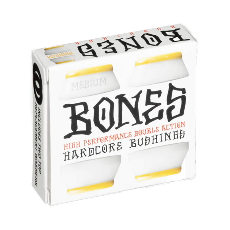 Bones Wheels Skateboard Bushings - 4 Pack Set for Smooth Ride & Precise Control - Perfect for Street, Park & Cruising