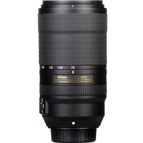 Nikon AF-P DX NIKKOR 70-300mm f/4.5-5.6G ED VR Lens for DSLR Cameras - Perfect for Wildlife, Sports & Travel Photography
