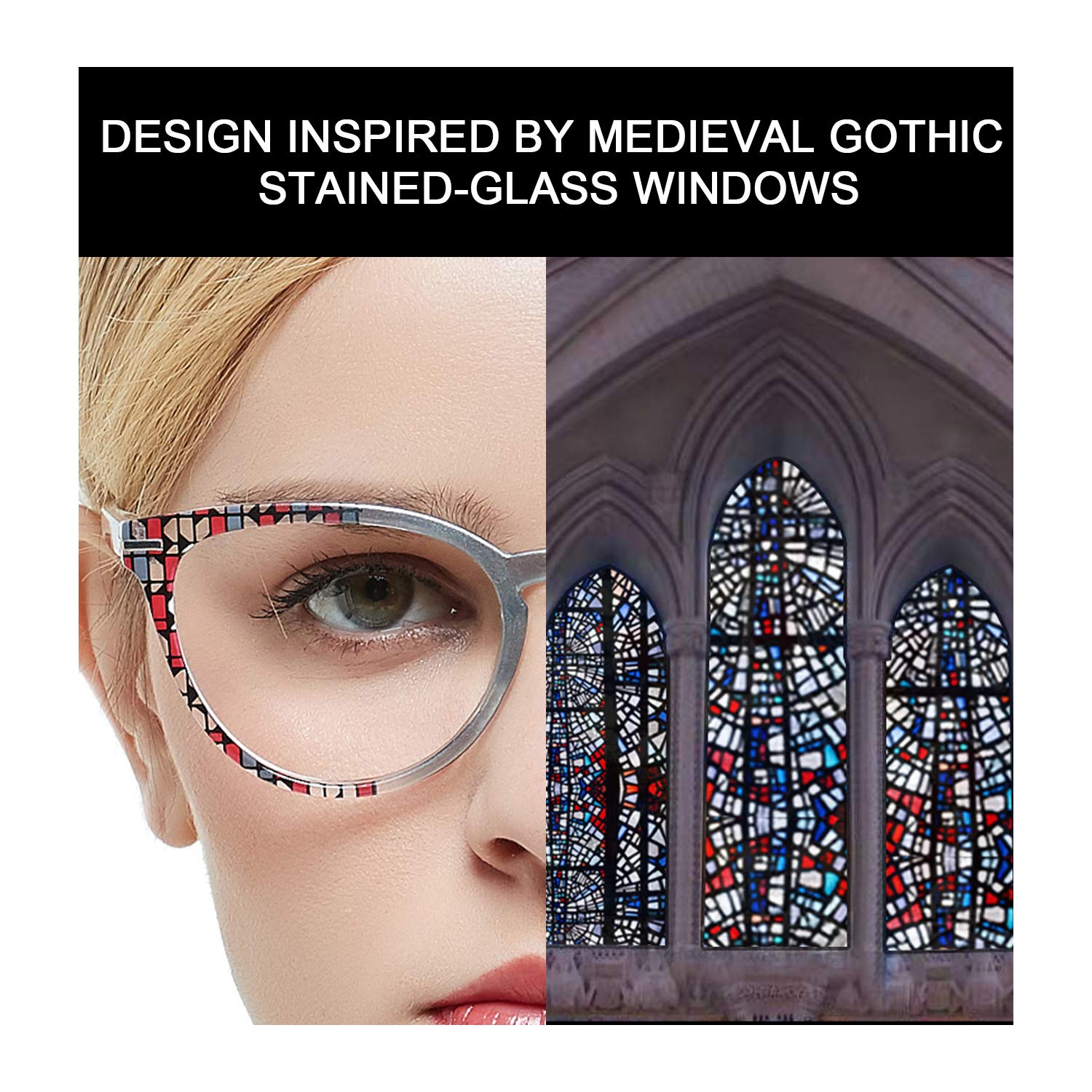Stylish OCCI CHIARI Reading Glasses for Women & Men - Lightweight Eyewear Frames for Fashion & Reading - Perfect for Office, Home, and Daily Use