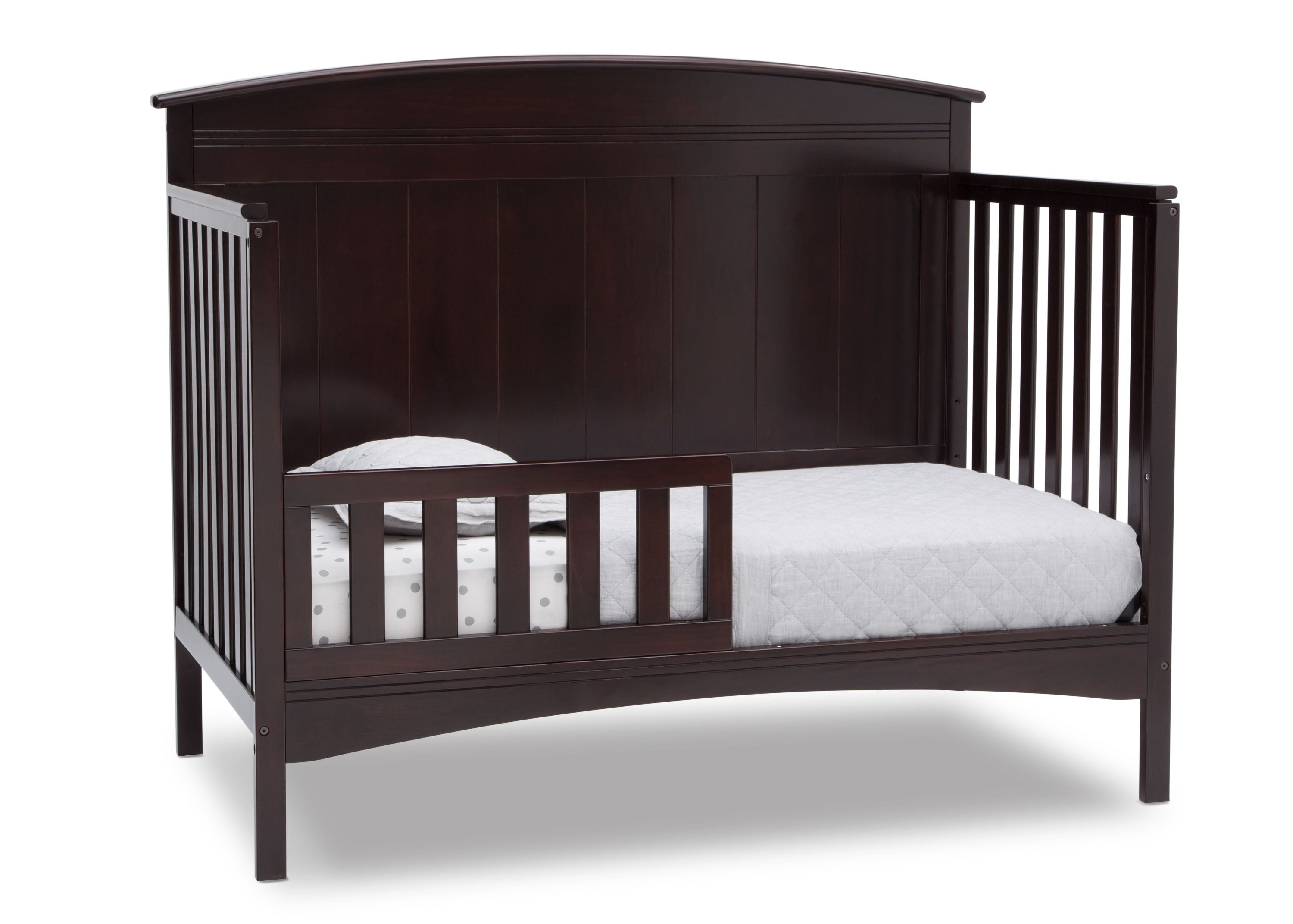 Archer Deluxe 6-in-1 Convertible Baby Crib - Toddler Bed, Daybed & Full-Size Bed - Safe Nursery Furniture for Newborns & Kids - Perfect for Bedrooms, Daycare & Guest Rooms