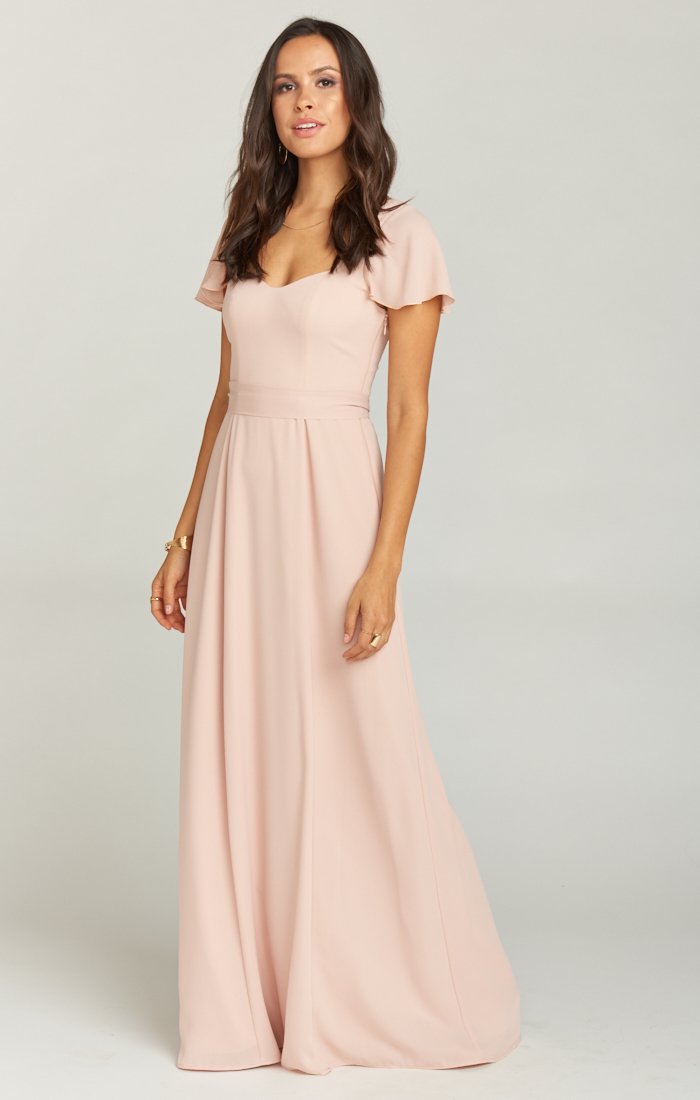 Marie Sweetheart Maxi Dress for Women - Flowy Summer Beach Dress with Ruffles & Slit | Perfect for Vacations, Weddings & Date Nights