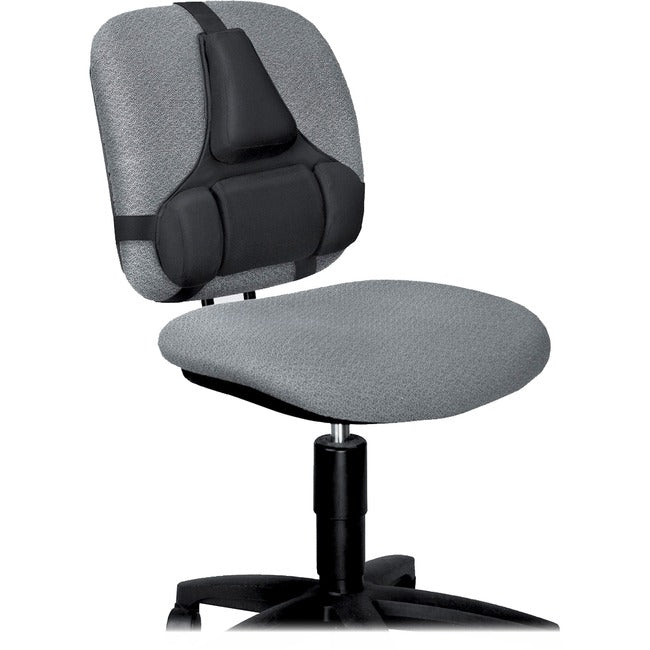 2-Tiered Lumbar Support Pillow with Mid Spinal Support for Posture Correction - Ideal for Office Chairs, Car Seats, and Home Use