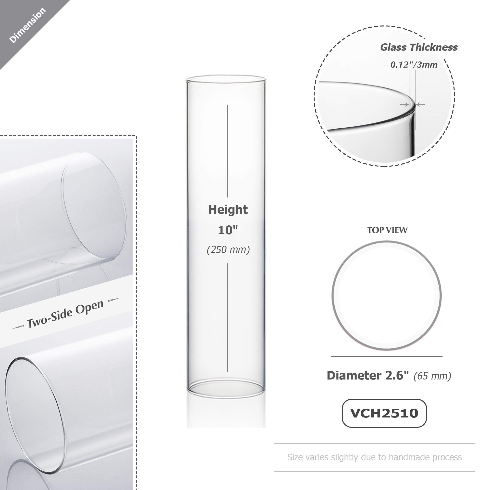 WGVI Hurricane Candle Holder Sleeve - 2.5