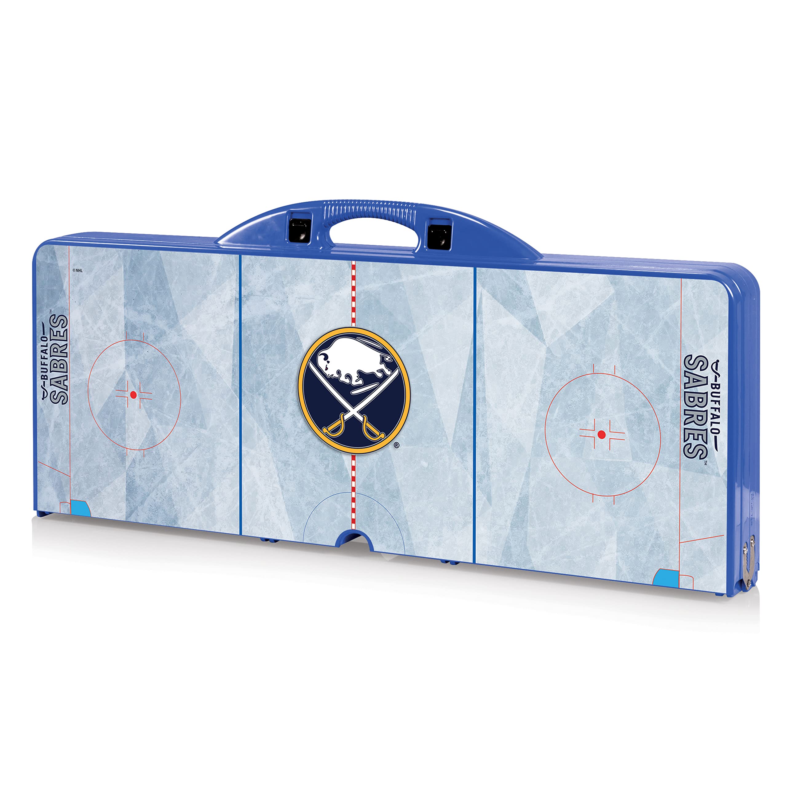PICNIC TIME NHL Unisex-Adult Portable Folding Picnic Table with Seats - Perfect for Outdoor Gatherings, Tailgating, Camping & Beach Parties