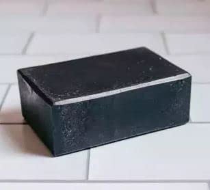 MIHAI Activated Charcoal Melt and Pour Soap Base - 100% Natural & Organic, 1KG for DIY Skincare, Handmade Soap Making - Perfect for Sensitive Skin, Acne Treatment & Detoxifying Body Care