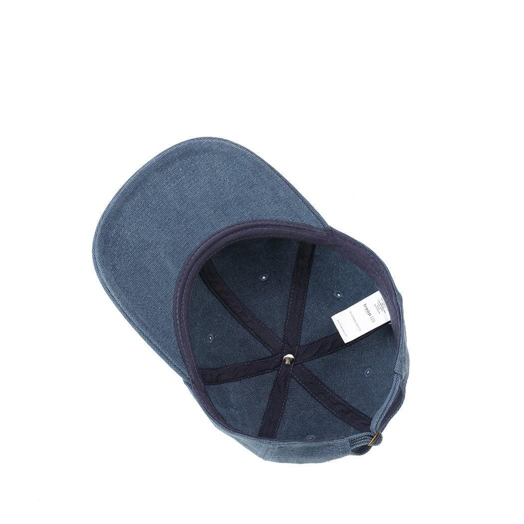 TRP0504 Troop London Canvas Baseball Cap - Adjustable Outdoor Sun Hat for Men & Women - Perfect for Hiking, Running, and Beach Activities