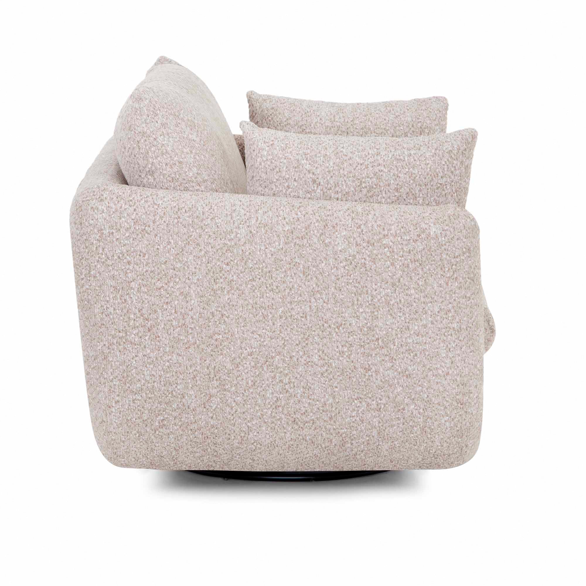 Stylish Cormic Swivel Accent Chair - Modern 360-Degree Rotating Lounge Chair for Living Room, Bedroom & Office - Perfect for Reading, Relaxing & Home Decor