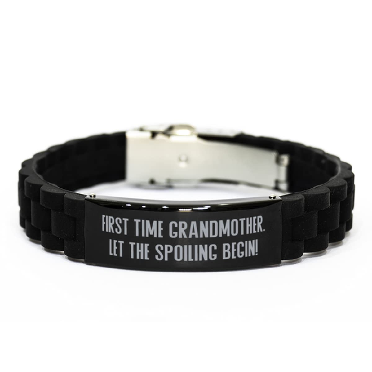Elegant Glidelock Clasp Bracelet for Grandmothers - Perfect First-Time Grandma Gift & Mother's Day Present - Ideal for Special Occasions, Family Gatherings & Heartwarming Surprises