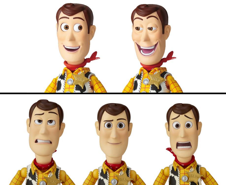 Amazing Yamaguchi Revoltech Action Figure - Woody Ver. 1.5 Collectible Toy for Disney Pixar Fans | Perfect for Display, Photography & Toy Story Collections