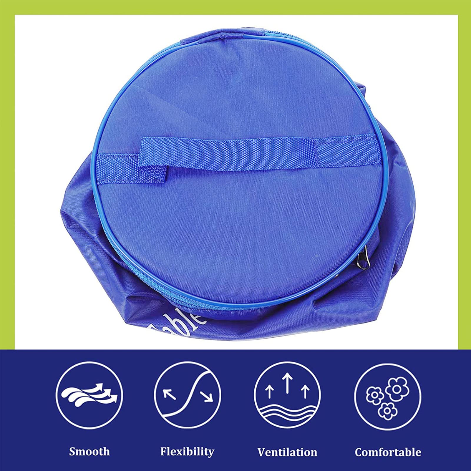 Portable Tennis Ball Bag with 45 Capacity - Durable Tennis Ball Storage Basket for Training, Baseball, Table Tennis & Pickleball | Perfect for Court Practice, Coaching & Sports Equipment Organization