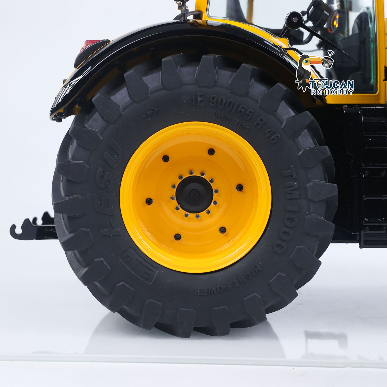 1/14 Scale LESU 4x4 RC Hydraulic Tractor Truck - 90% Metal Construction, RTR with PL18EV Lite Radio, Realistic Smoke & Sound Effects - Perfect for Farm Simulation, Off-Road Play and RC Hobby Enthusiasts