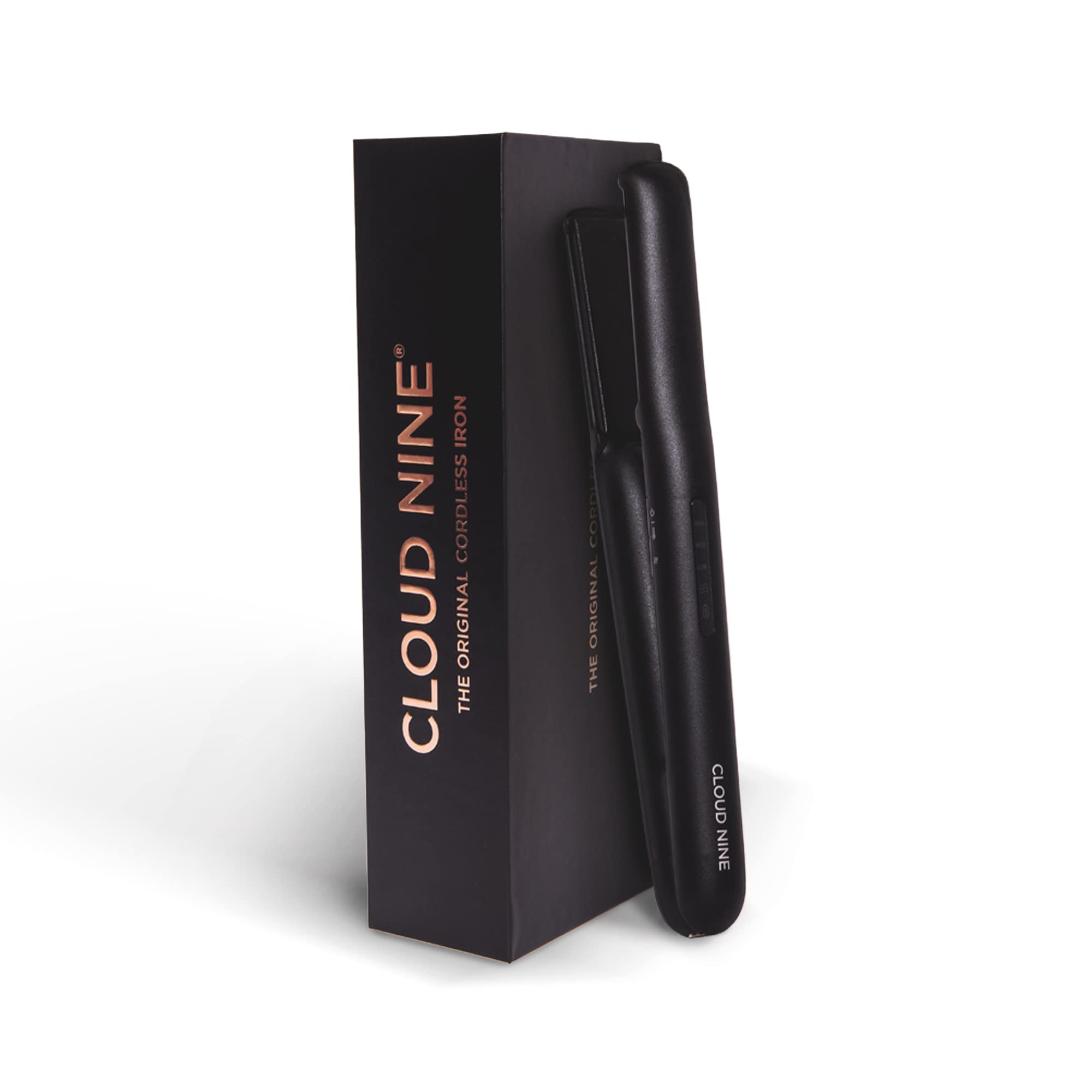 CLOUD NINE The Original Cordless Hair Straightener - Wireless Flat Iron with Variable Temperature Control, Fast Charging & Travel-Friendly Design for Smooth, Sleek & Long-Lasting Styling | Perfect for Home Use, Travel & On-the-Go Styling