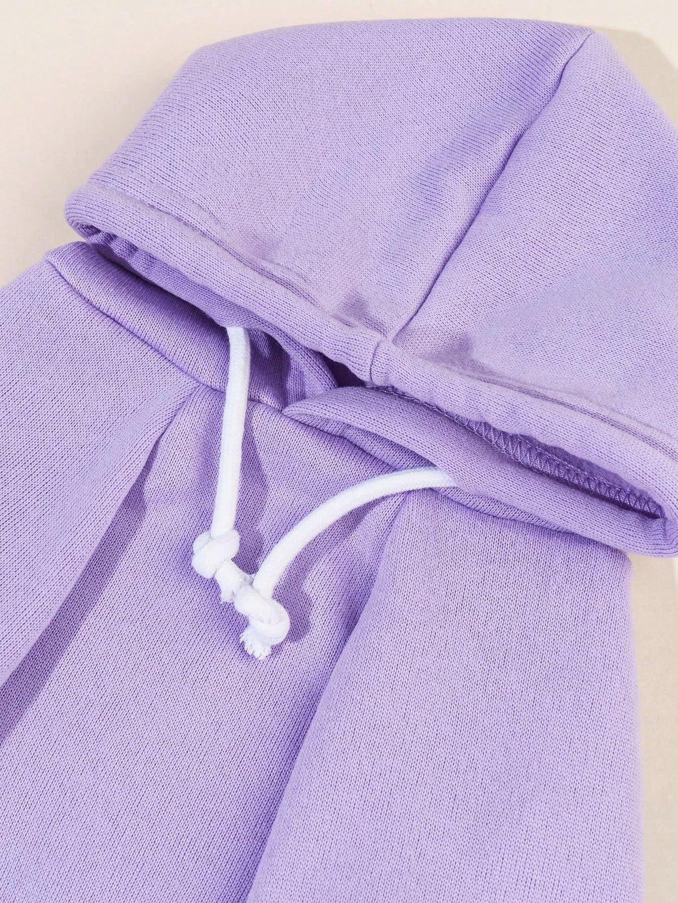 QWINEE Basic Dog Hoodie - Warm Pet Jacket for Small & Medium Dogs & Cats - Soft Puppy & Kitten Apparel in Mauve Purple (XL) - Perfect for Winter Walks & Indoor Comfort