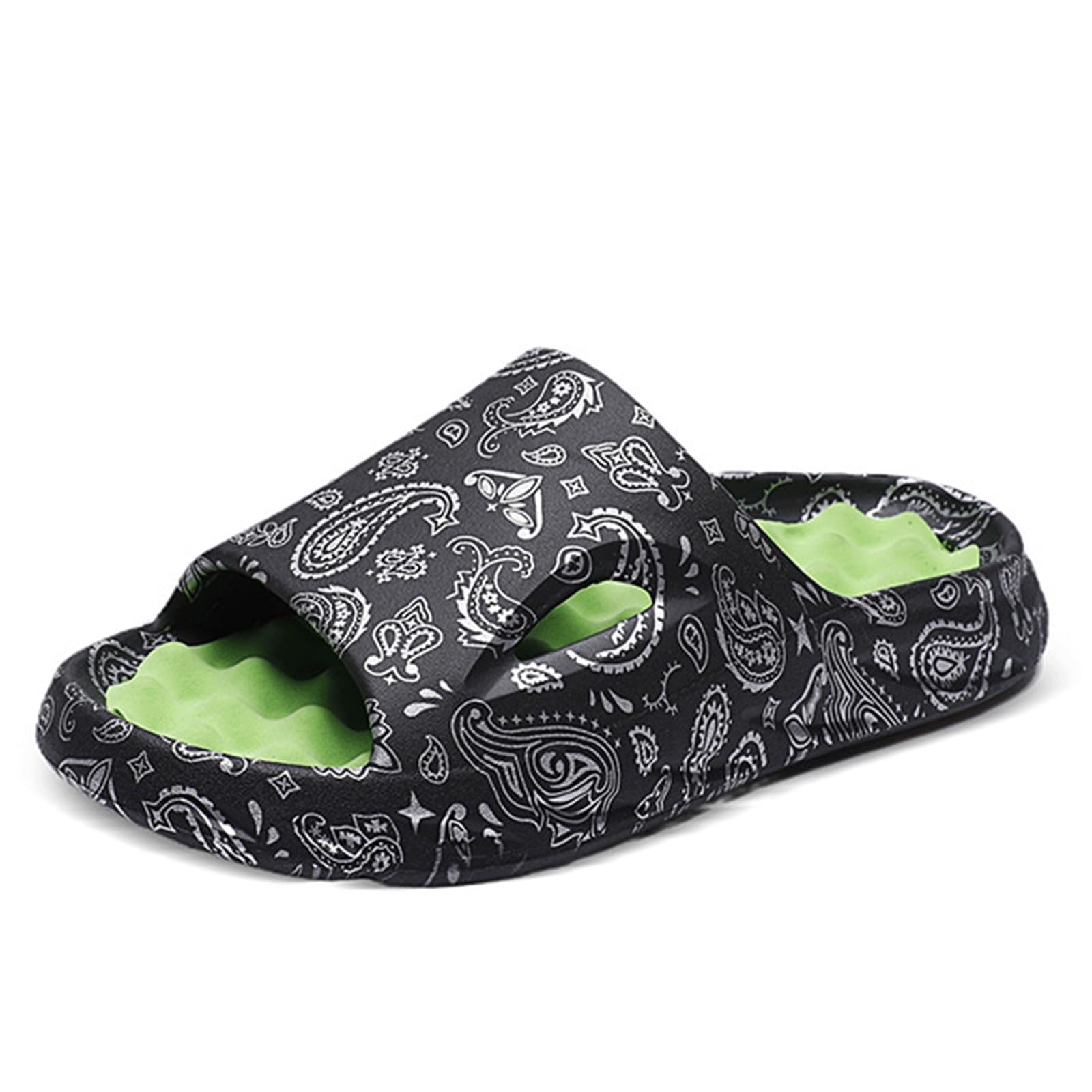 Comfortable Cloud Slides for Women & Men - Soft Pillow Slippers with Non-Slip Sole | Indoor/Outdoor House Shoes, Shower Sandals, Pool Slides for Relaxation at Home, Beach, or Gym