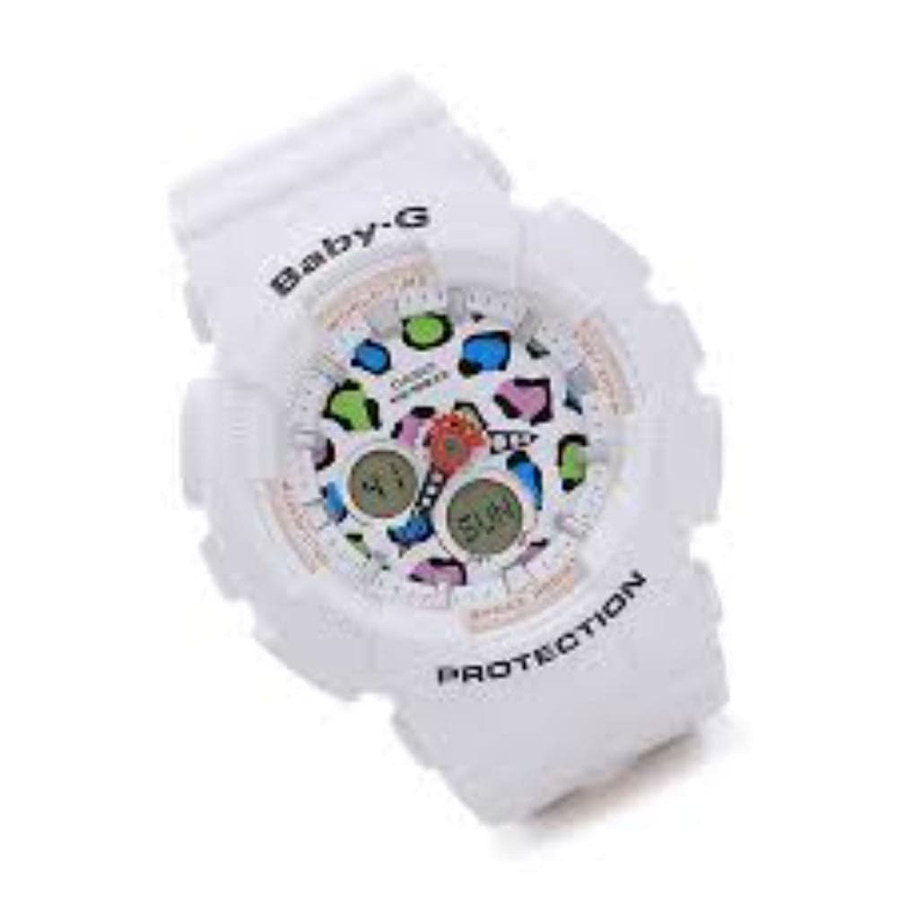 CASIO BABY-G BA-120LP-7A1DR Women's Analog-Digital Sports Watch - Water Resistant, Shockproof, LED Light - Perfect for Running, Swimming & Outdoor Activities