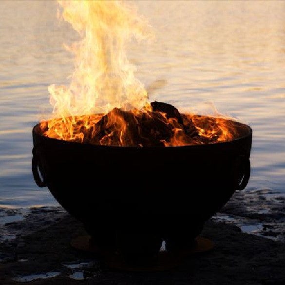 Premium Nepal Wood Burning Fire Pit for Outdoor Gatherings - Perfect for Backyard, Camping, and Patio Use