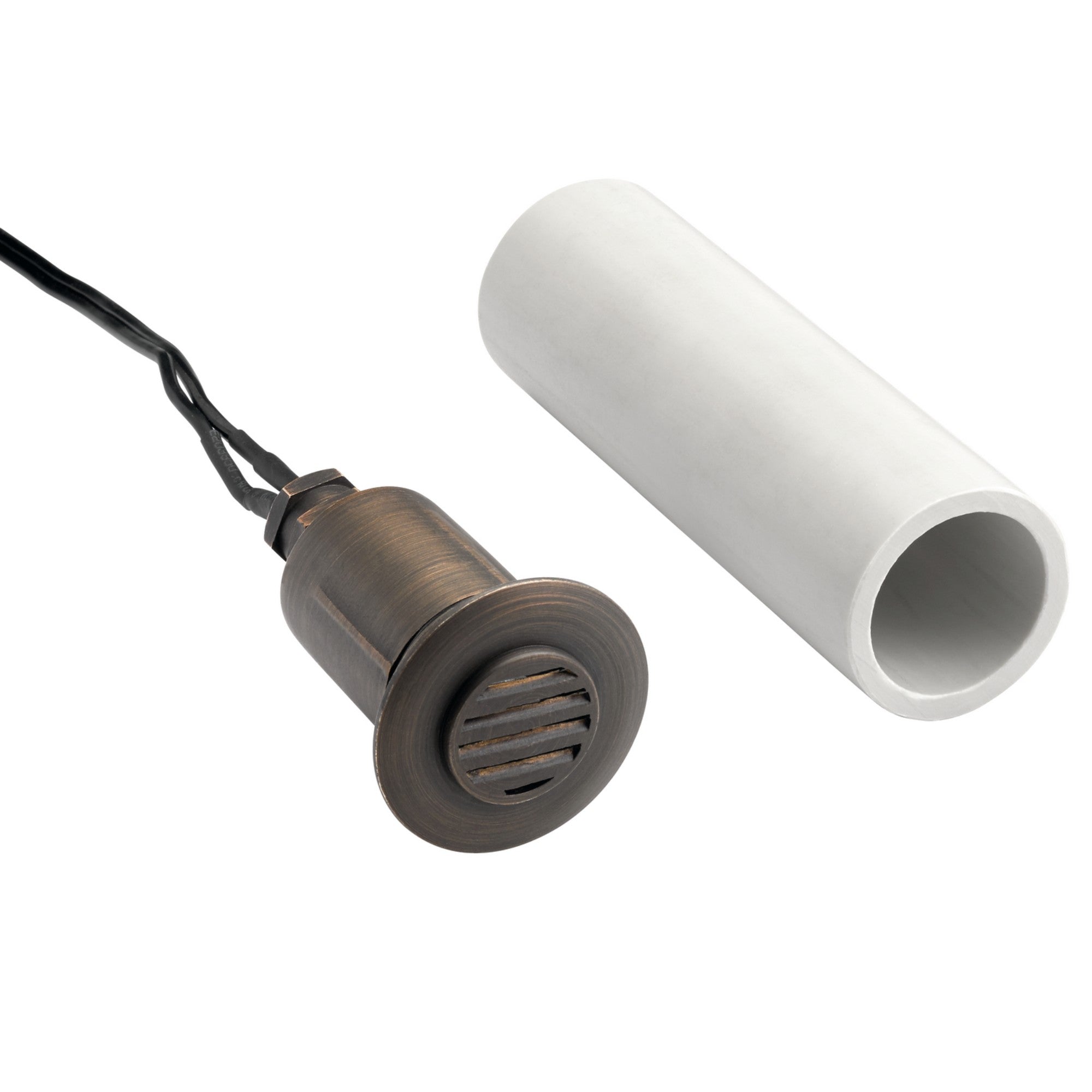 12V Recessed Louvered Landscape In-Ground Light Brass - Outdoor Garden Path, Driveway, and Yard Lighting for Enhanced Safety and Ambiance