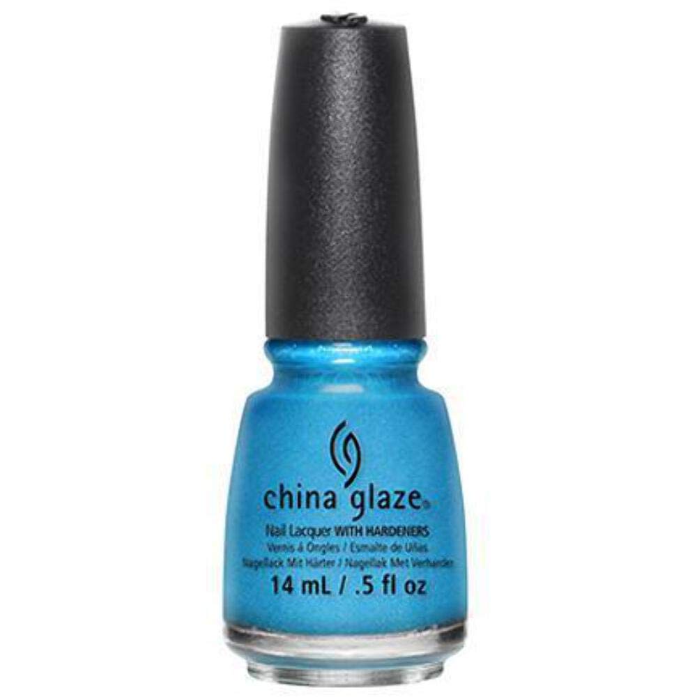 China Glaze So Blue Nail Polish 1258 - Vibrant Blue Nails for Parties & Events